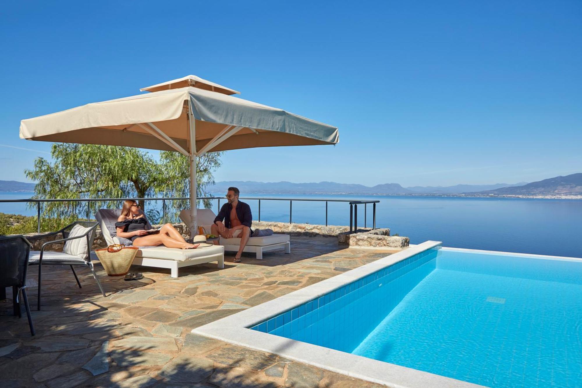 Searocks Villas Exclusive Resort Kitriaí Eksteriør bilde